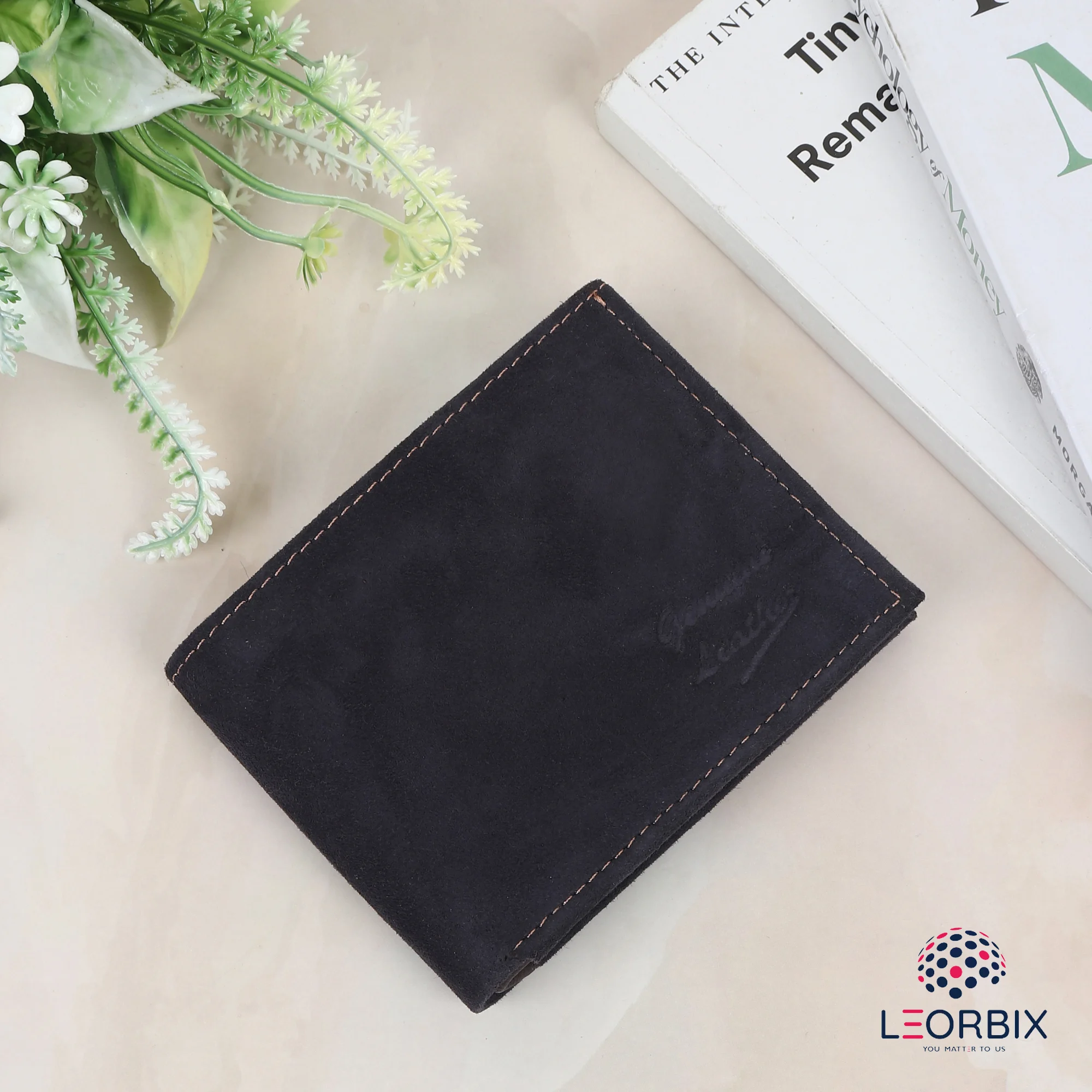 Men's Wallet - Blackberry